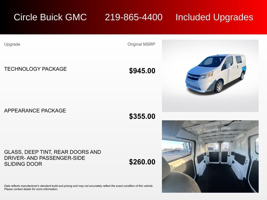 2015 Chevrolet City Express 1LT