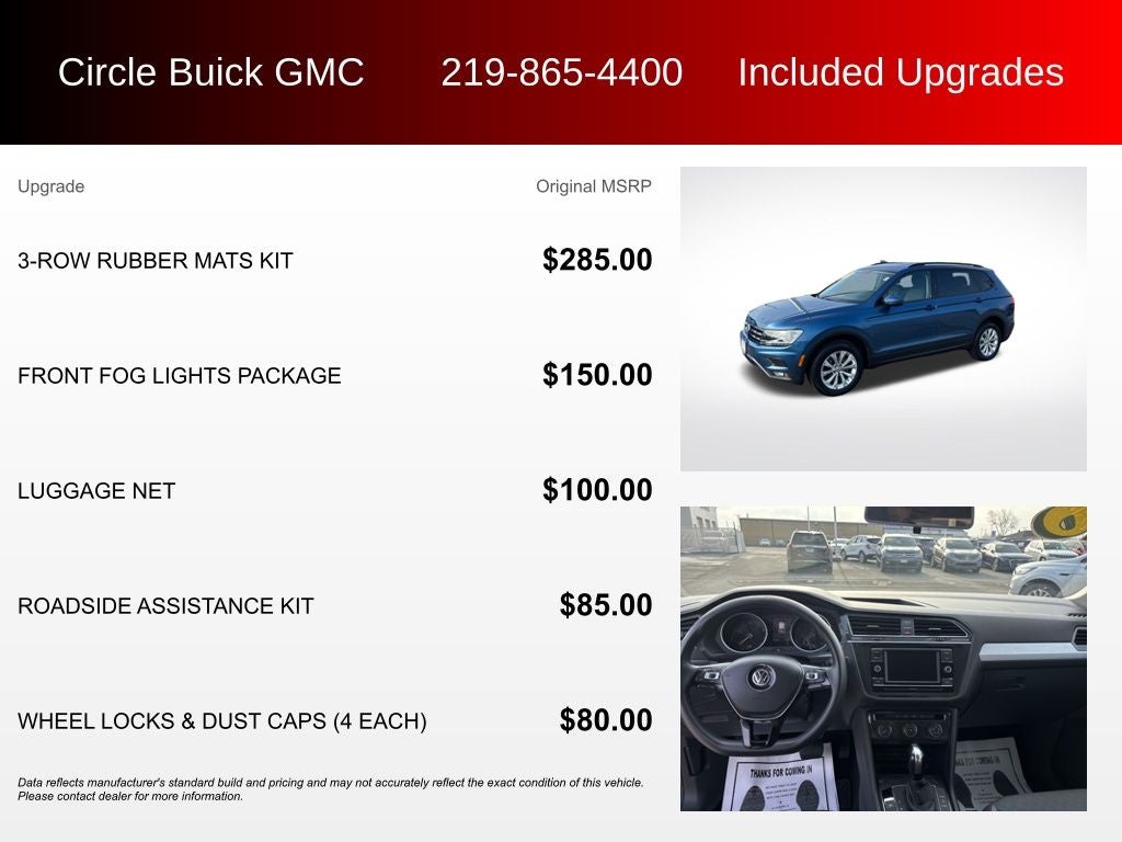 2018 Volkswagen Tiguan 2.0T S