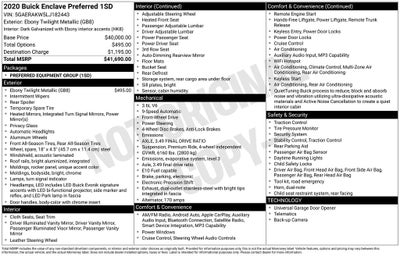 2020 Buick Enclave Preferred