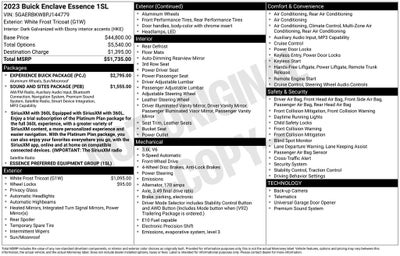 2023 Buick Enclave Essence