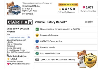 2025 Buick Enclave Avenir