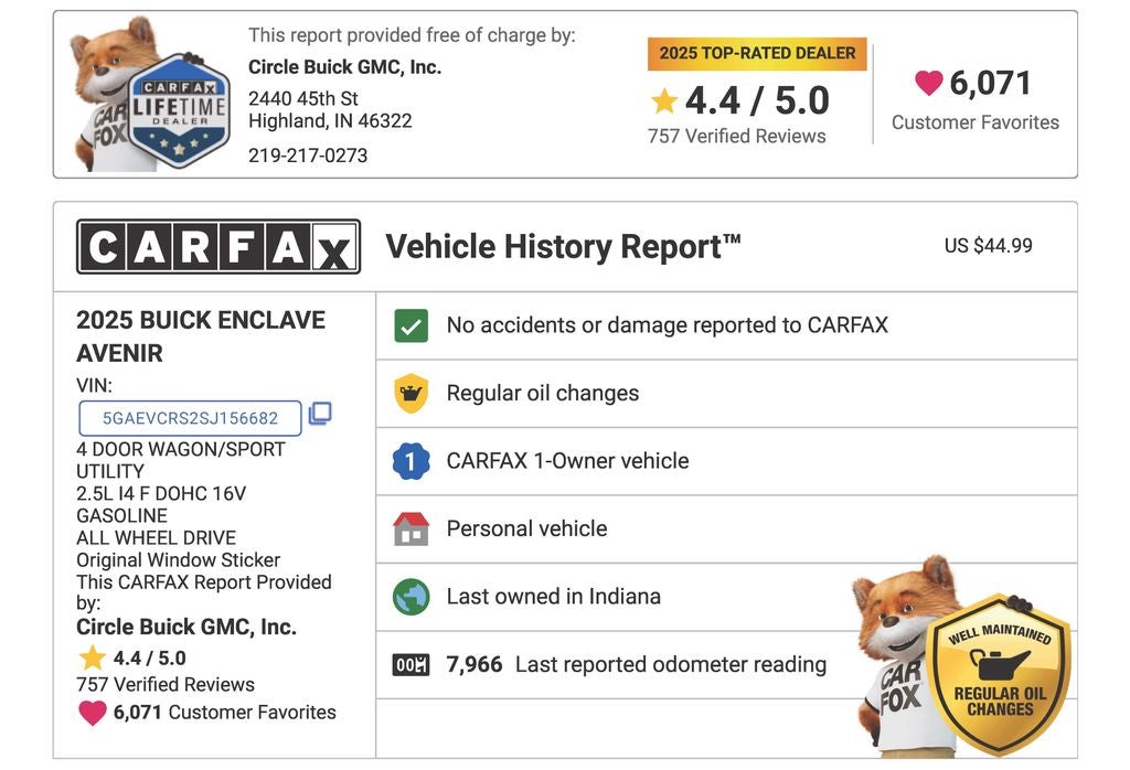2025 Buick Enclave Avenir
