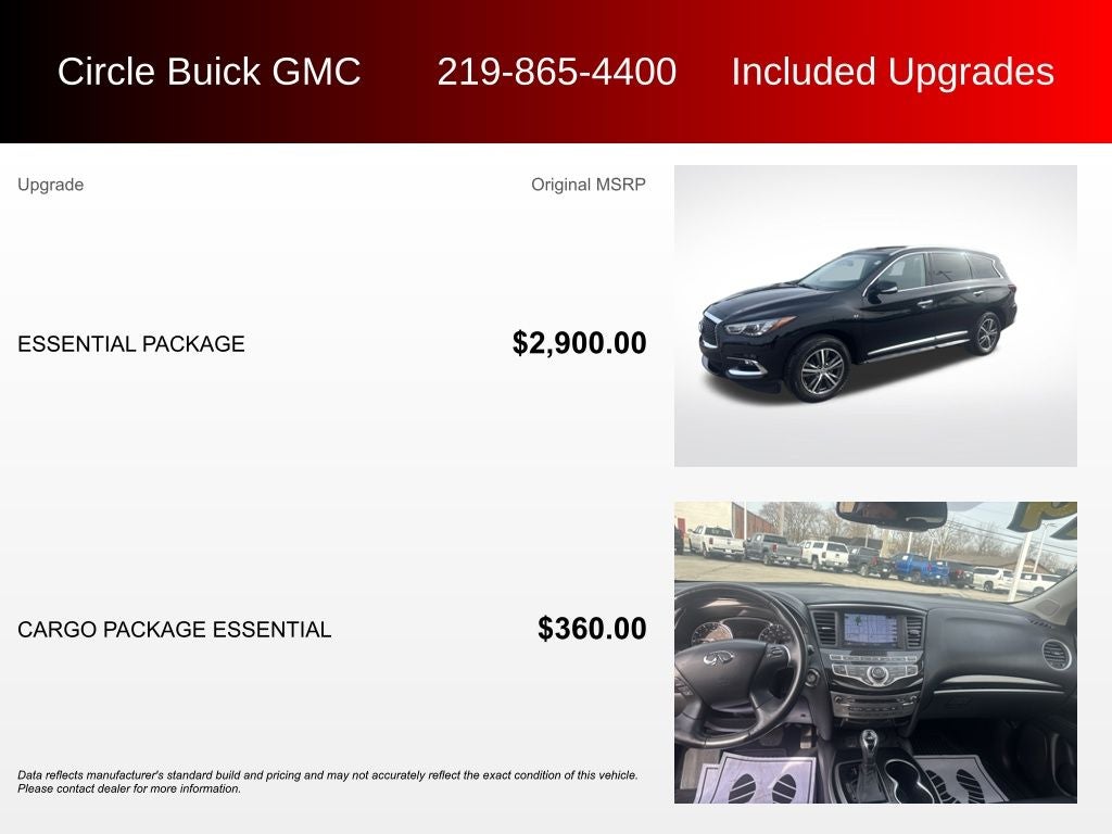 2019 INFINITI QX60 LUXE