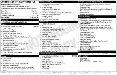 2024 Buick Encore GX Preferred