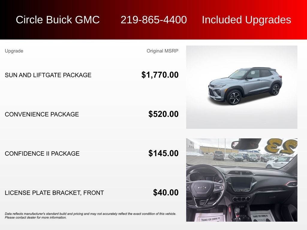 2023 Chevrolet TrailBlazer RS