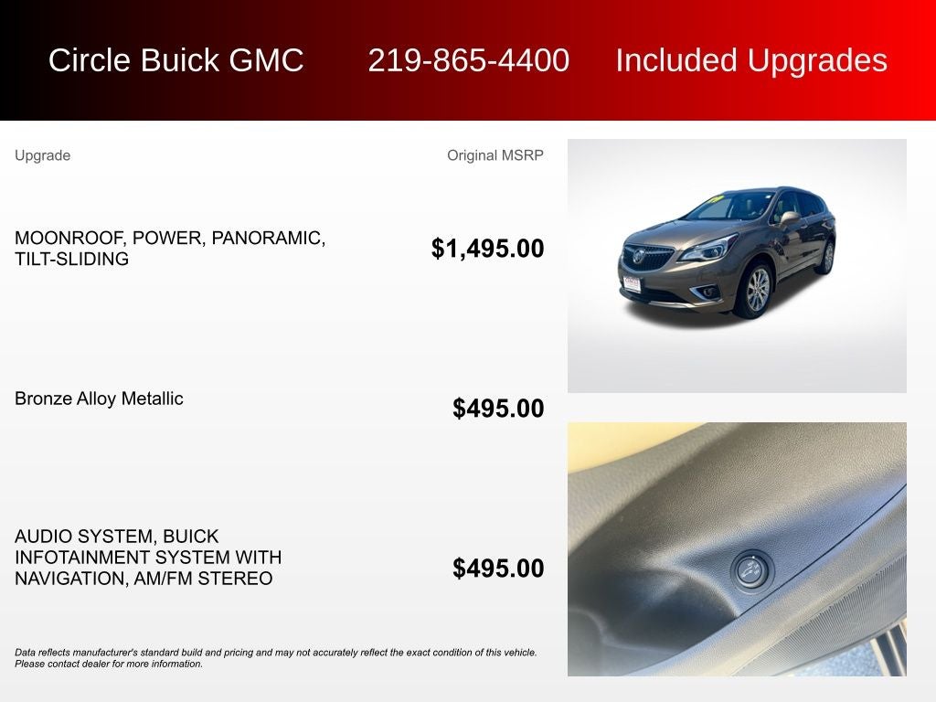 2019 Buick Envision Essence