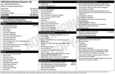 2023 Buick Envision Essence