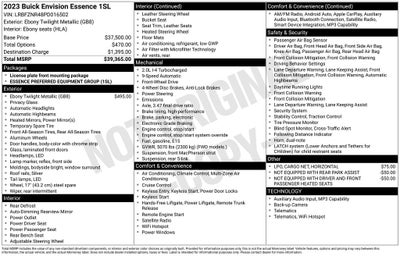 2023 Buick Envision Essence