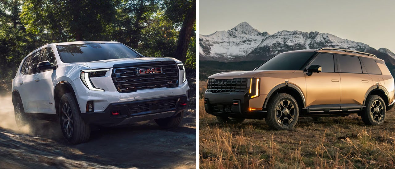 GMC Acadia vs. Kia Telluride at Circle Buick GMC