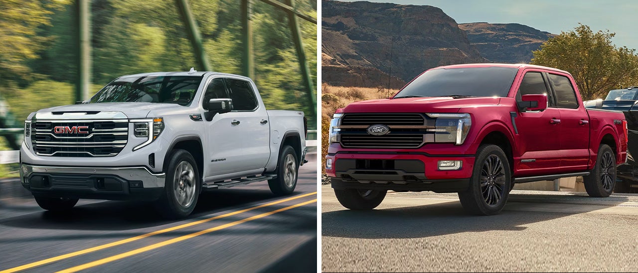 GMC Sierra 1500 vs. Ford F-150 at Circle Buick GMC